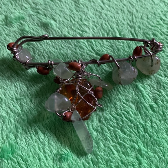 🦋Host pick🦋Vintage stone decorative quilt pin/multipurpose - Picture 2 of 12